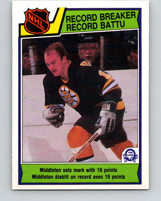 1983-84 O-Pee-Chee #214 Rick Middleton RB  Boston Bruins  V27416