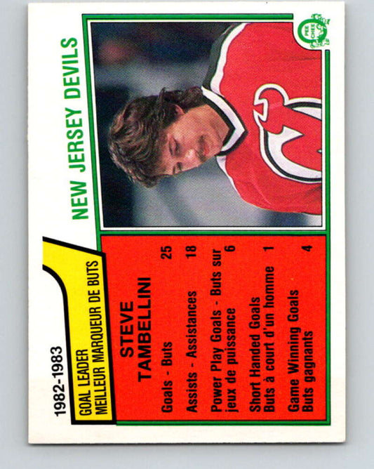 1983-84 O-Pee-Chee #223 Steve Tambellini TL  New Jersey Devils  V27435
