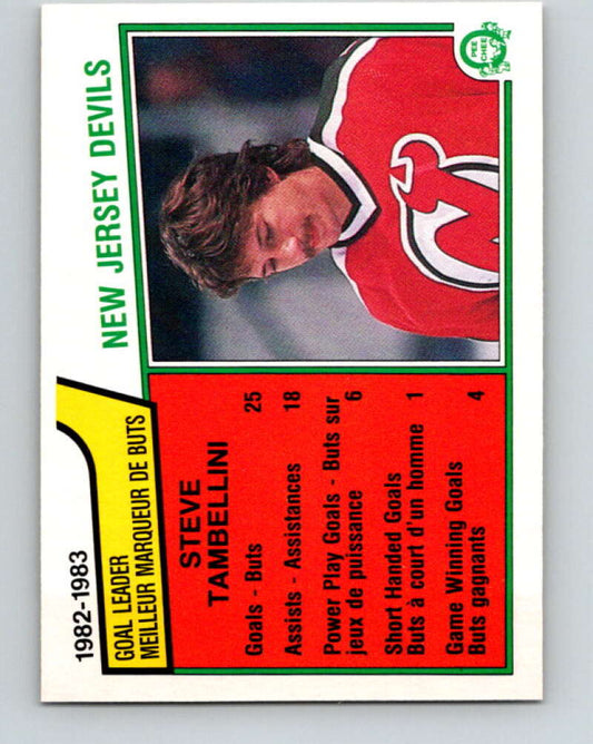 1983-84 O-Pee-Chee #223 Steve Tambellini TL  New Jersey Devils  V27437