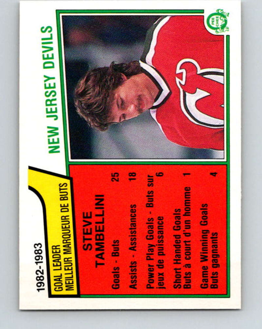 1983-84 O-Pee-Chee #223 Steve Tambellini TL  New Jersey Devils  V27438
