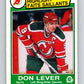 1983-84 O-Pee-Chee #224 Don Lever HL  New Jersey Devils  V27441