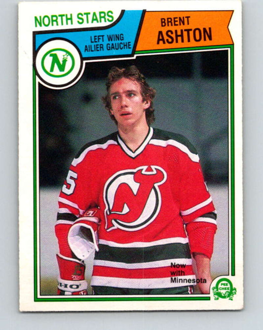 1983-84 O-Pee-Chee #225 Brent Ashton  New Jersey Devils  V27442