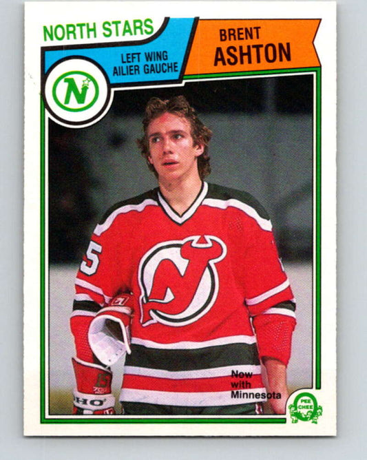 1983-84 O-Pee-Chee #225 Brent Ashton  New Jersey Devils  V27443
