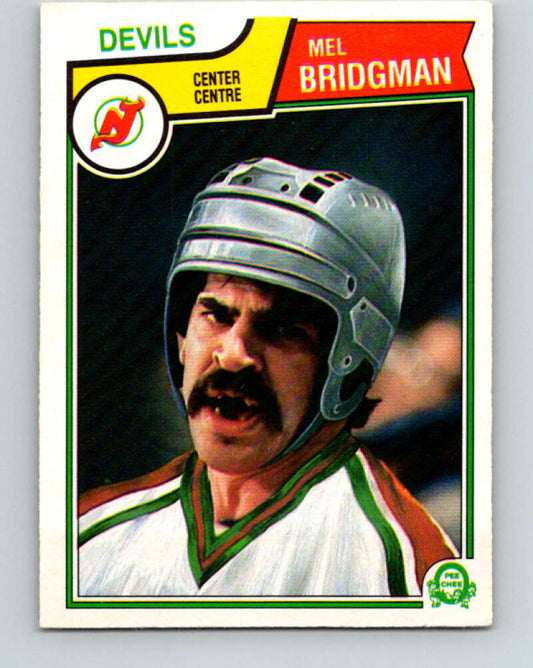 1983-84 O-Pee-Chee #226 Mel Bridgman  New Jersey Devils  V27445