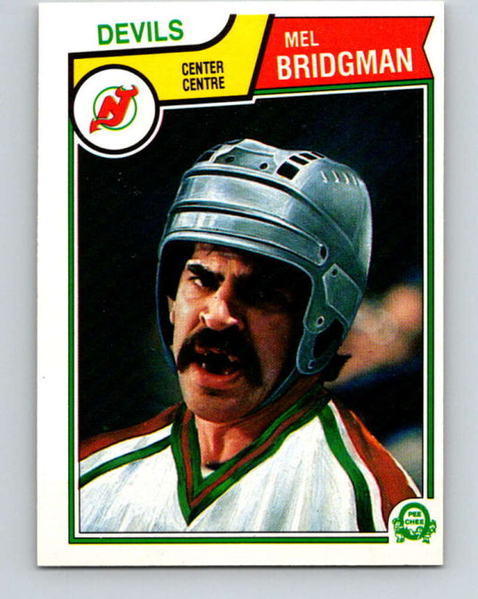 1983-84 O-Pee-Chee #226 Mel Bridgman  New Jersey Devils  V27446