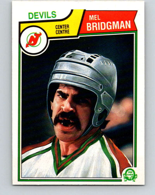 1983-84 O-Pee-Chee #226 Mel Bridgman  New Jersey Devils  V27447