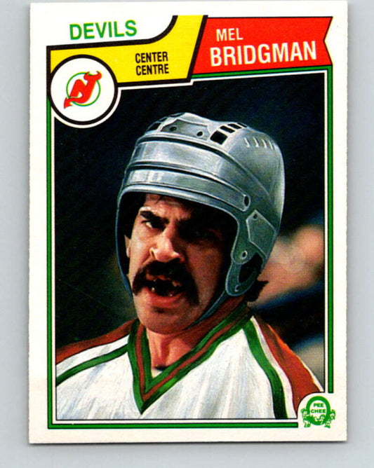 1983-84 O-Pee-Chee #226 Mel Bridgman  New Jersey Devils  V27448