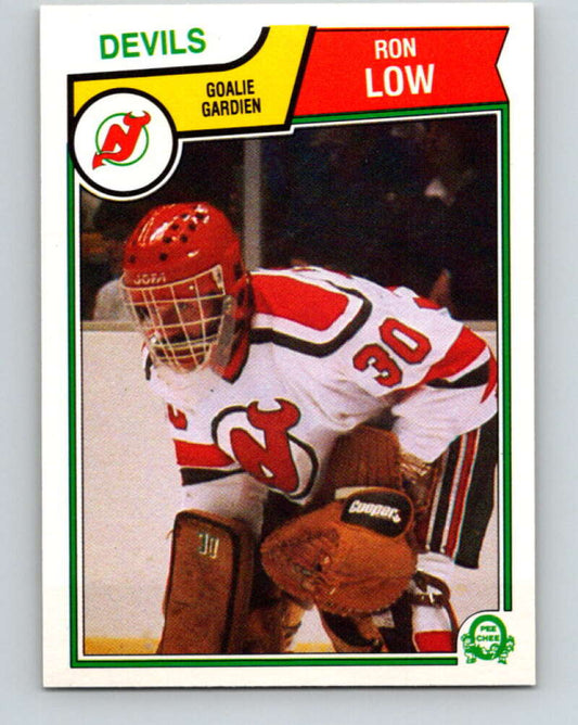 1983-84 O-Pee-Chee #233 Ron Low  New Jersey Devils  V27481