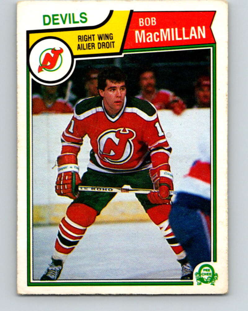 1983-84 O-Pee-Chee #234 Bob MacMillan  New Jersey Devils  V27483