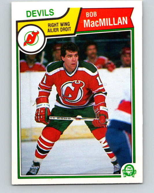 1983-84 O-Pee-Chee #234 Bob MacMillan  New Jersey Devils  V27485