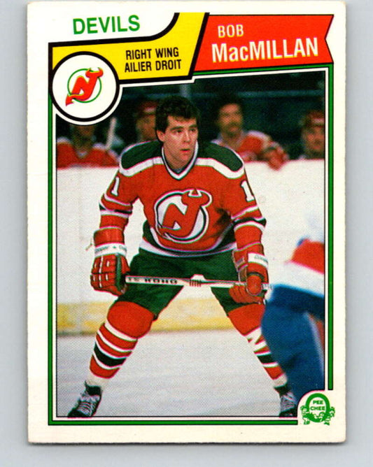 1983-84 O-Pee-Chee #234 Bob MacMillan  New Jersey Devils  V27486