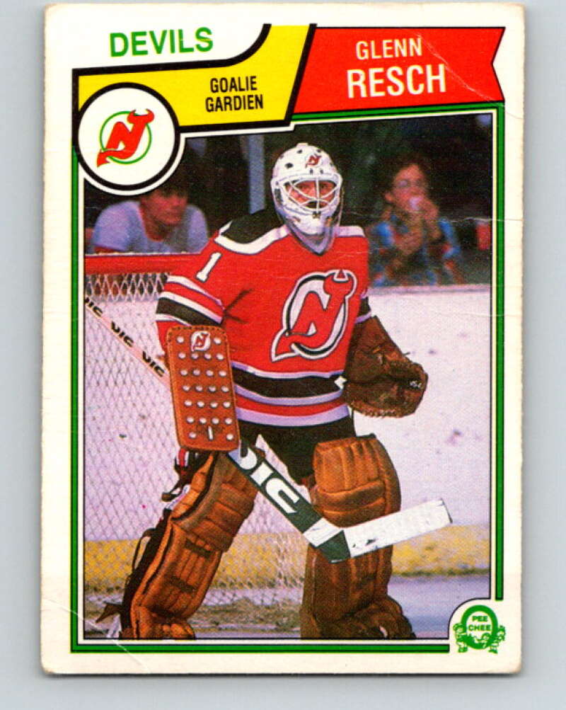 1983-84 O-Pee-Chee #236 Glenn Resch  New Jersey Devils  V27495