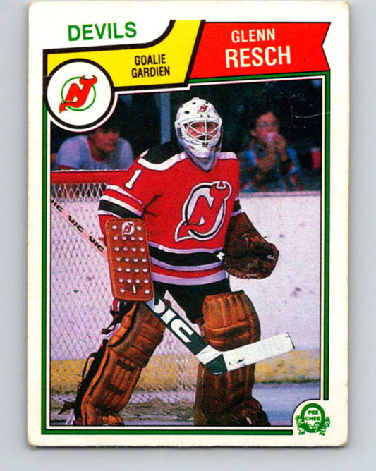 1983-84 O-Pee-Chee #236 Glenn Resch  New Jersey Devils  V27496