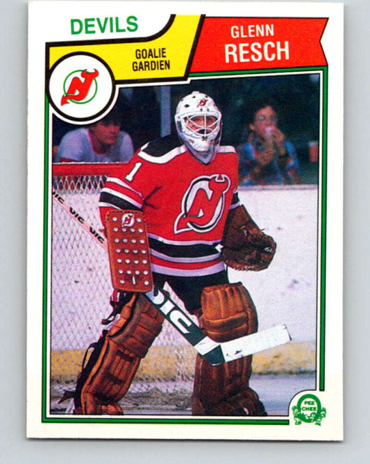 1983-84 O-Pee-Chee #236 Glenn Resch  New Jersey Devils  V27497