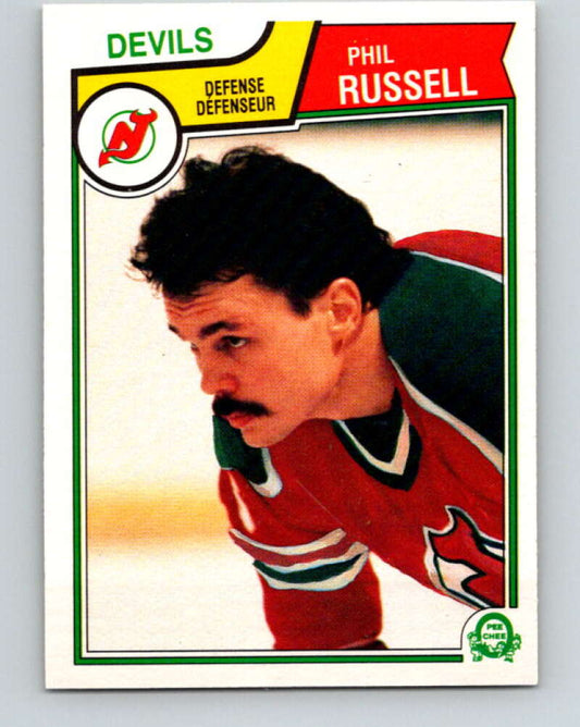 1983-84 O-Pee-Chee #237 Phil Russell  New Jersey Devils  V27500