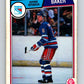 1983-84 O-Pee-Chee #240 Bill Baker  RC Rookie New York Rangers  V27508