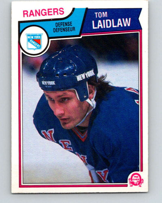 1983-84 O-Pee-Chee #247 Tom Laidlaw  New York Rangers  V27538