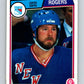 1983-84 O-Pee-Chee #254 Mike Rogers  New York Rangers  V27560