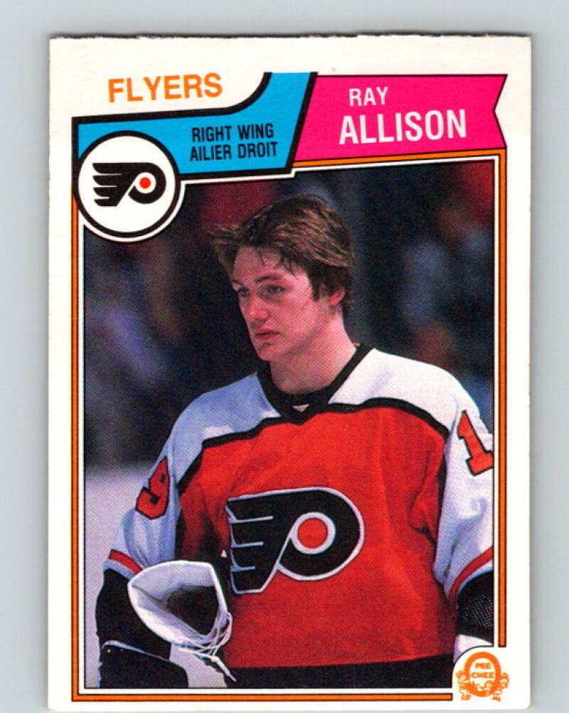 1983-84 O-Pee-Chee #259 Ray Allison  Philadelphia Flyers  V27573