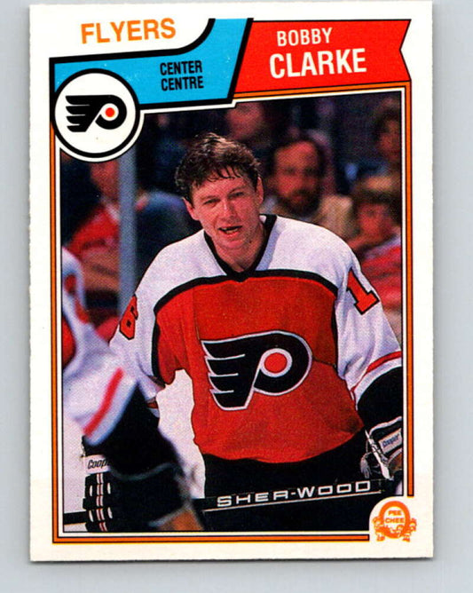 1983-84 O-Pee-Chee #262 Bobby Clarke  Philadelphia Flyers  V27585