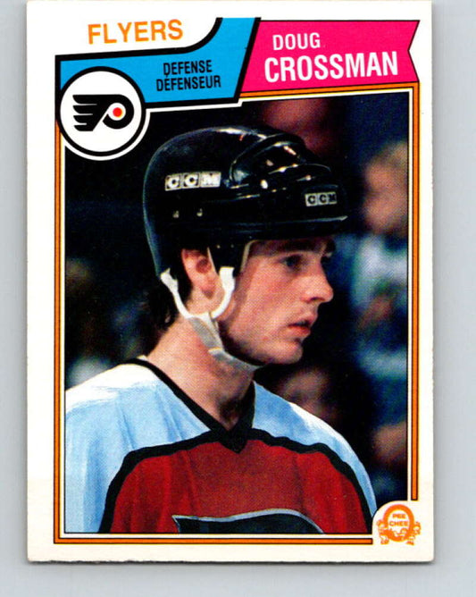 1983-84 O-Pee-Chee #263 Doug Crossman  Philadelphia Flyers  V27588