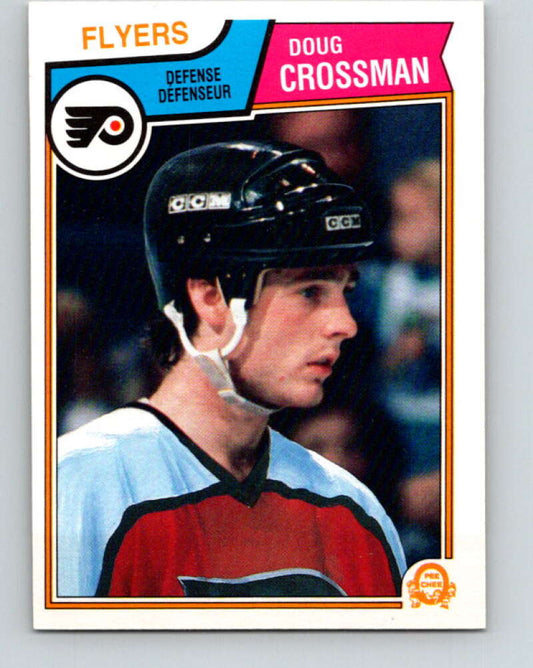 1983-84 O-Pee-Chee #263 Doug Crossman  Philadelphia Flyers  V27589