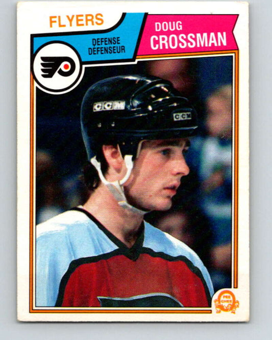 1983-84 O-Pee-Chee #263 Doug Crossman  Philadelphia Flyers  V27590