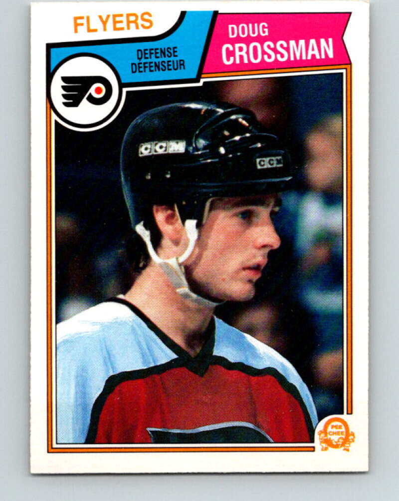 1983-84 O-Pee-Chee #263 Doug Crossman  Philadelphia Flyers  V27591