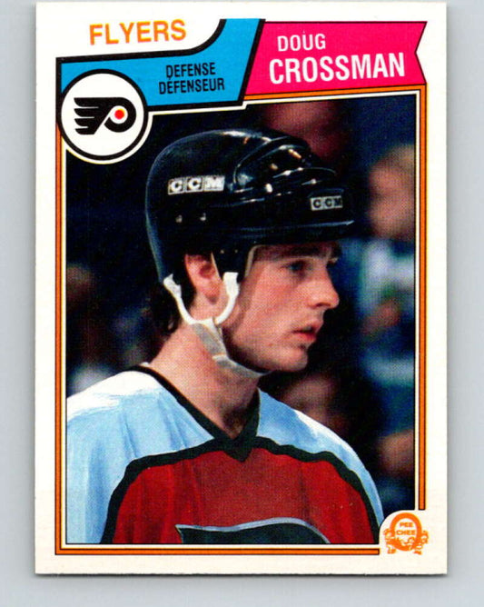 1983-84 O-Pee-Chee #263 Doug Crossman  Philadelphia Flyers  V27592