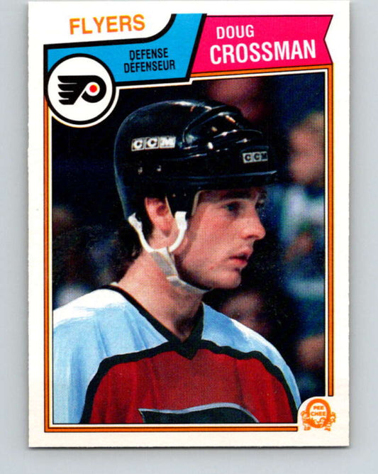 1983-84 O-Pee-Chee #263 Doug Crossman  Philadelphia Flyers  V27593