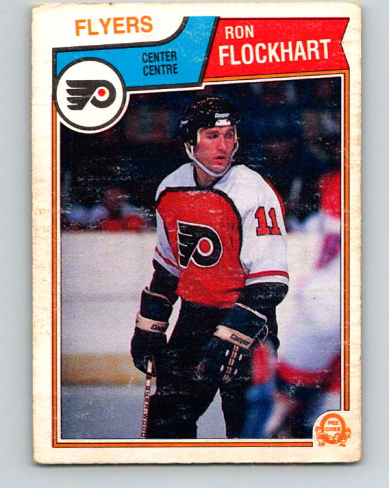 1983-84 O-Pee-Chee #264 Ron Flockhart  Philadelphia Flyers  V27594