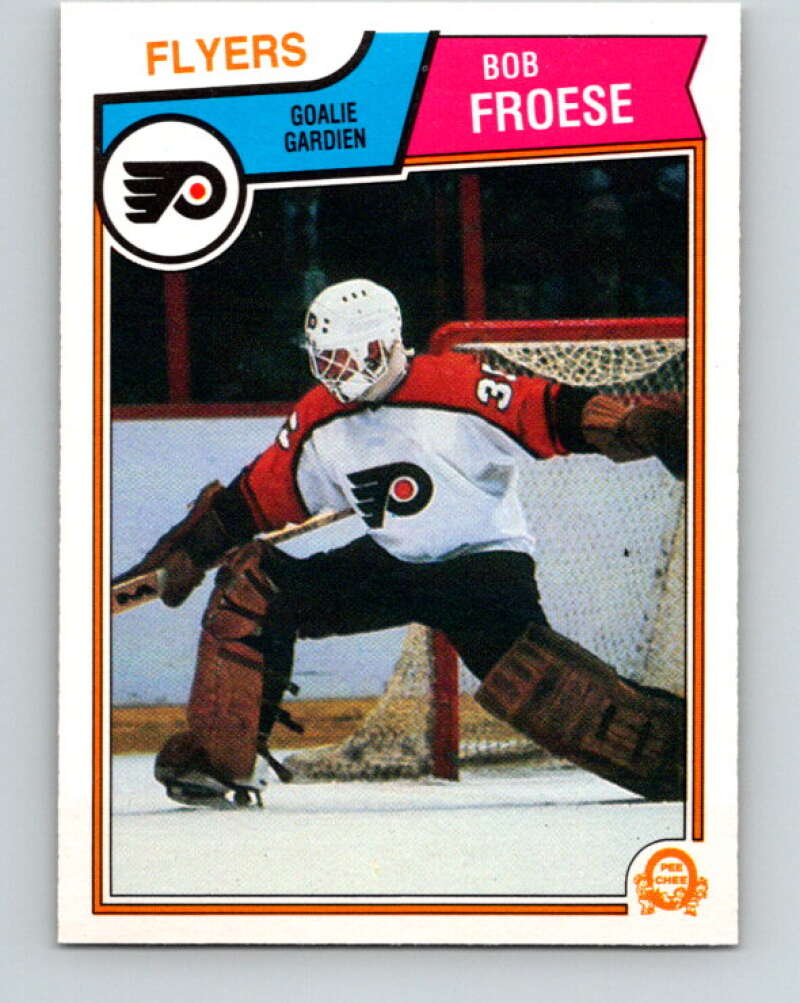 1983-84 O-Pee-Chee #265 Bob Froese  RC Rookie Philadelphia Flyers  V27599