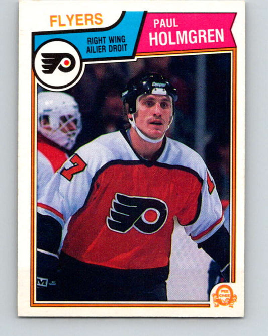 1983-84 O-Pee-Chee #266 Paul Holmgren  Philadelphia Flyers  V27600