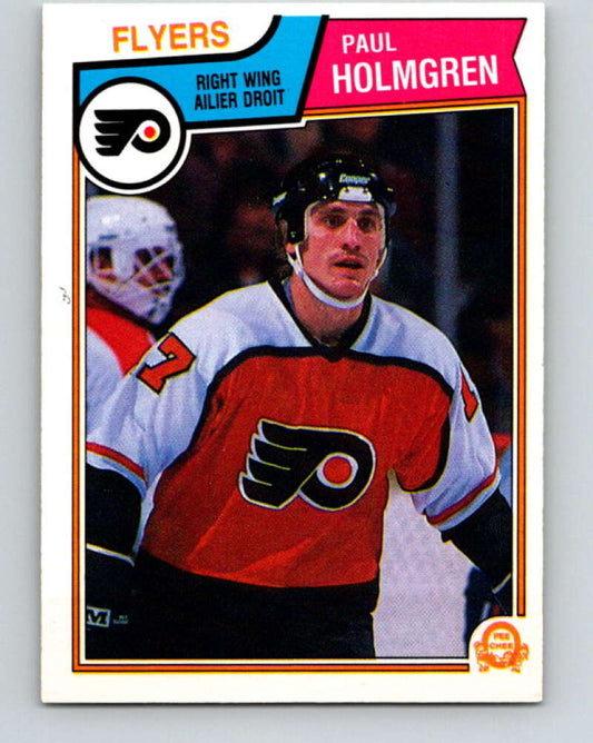 1983-84 O-Pee-Chee #266 Paul Holmgren  Philadelphia Flyers  V27601