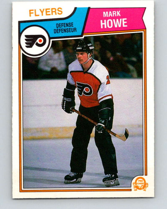 1983-84 O-Pee-Chee #267 Mark Howe  Philadelphia Flyers  V27606