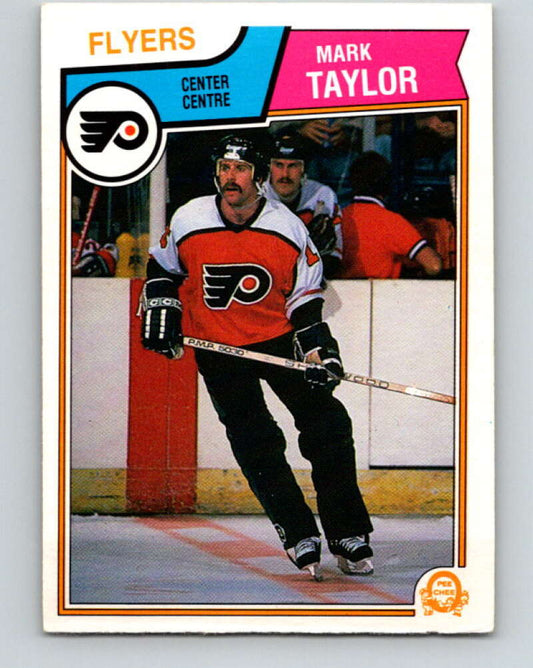 1983-84 O-Pee-Chee #273 Mark Taylor  RC Rookie Philadelphia Flyers  V27624