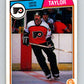 1983-84 O-Pee-Chee #273 Mark Taylor  RC Rookie Philadelphia Flyers  V27626