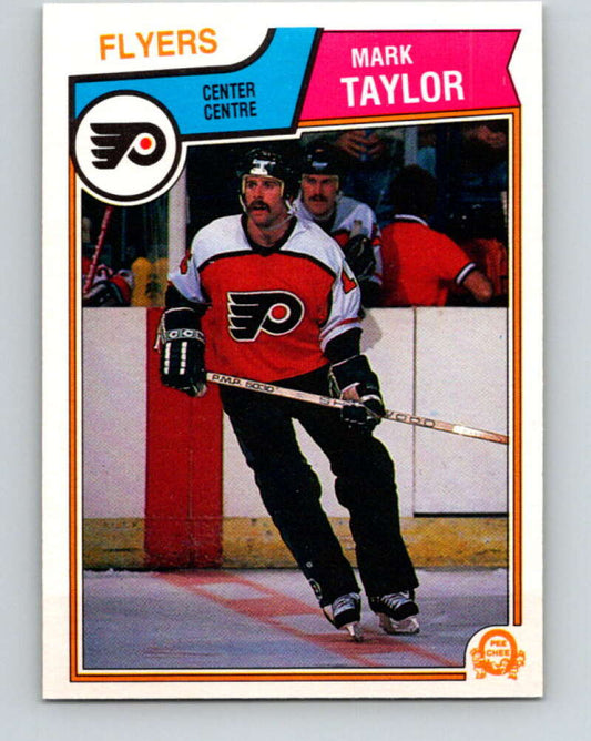 1983-84 O-Pee-Chee #273 Mark Taylor  RC Rookie Philadelphia Flyers  V27626