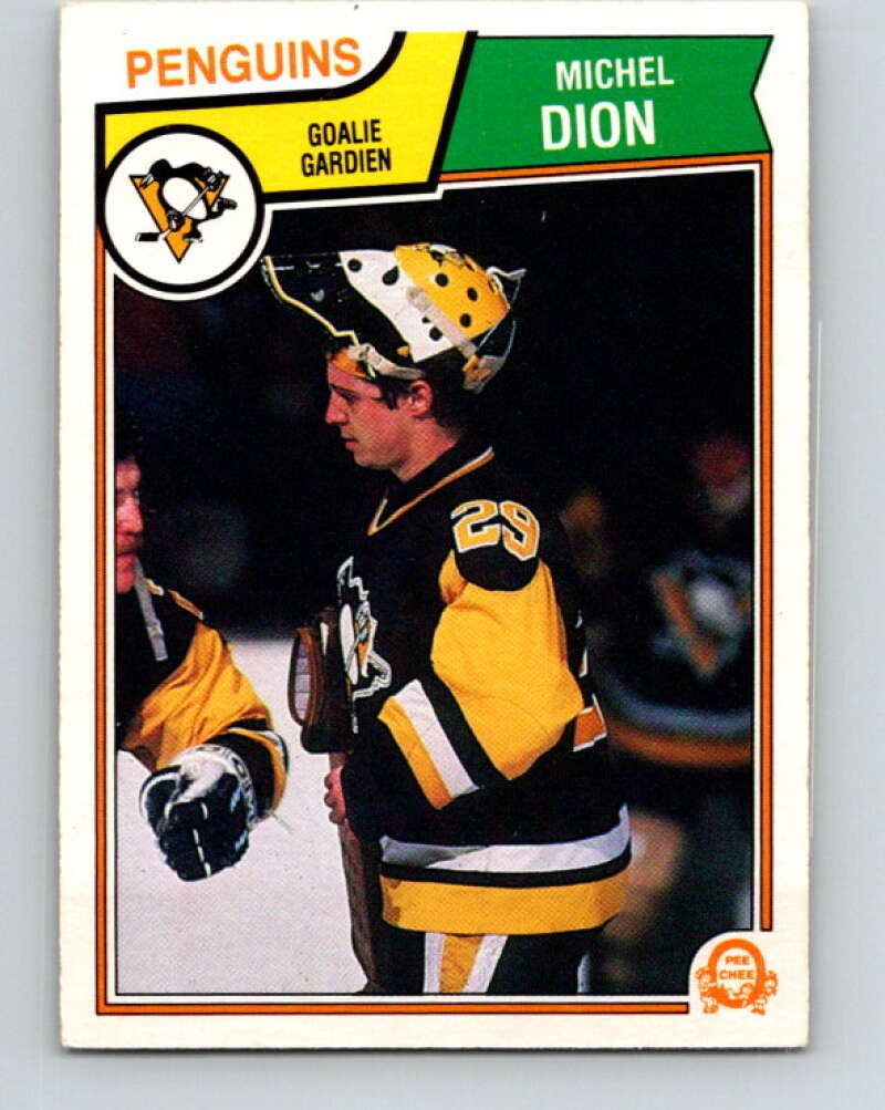 1983-84 O-Pee-Chee #279 Michel Dion  Pittsburgh Penguins  V27643