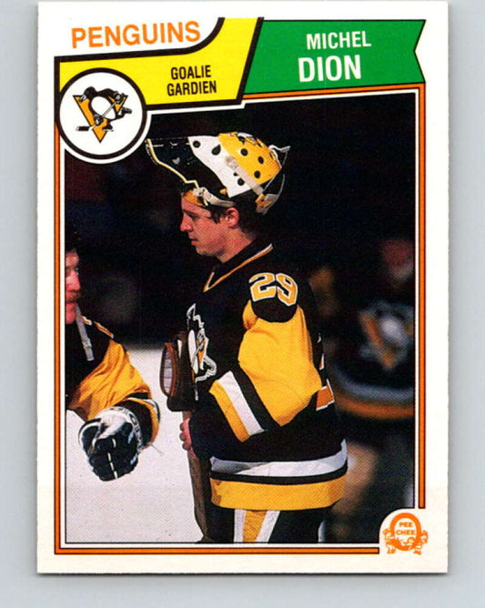 1983-84 O-Pee-Chee #279 Michel Dion  Pittsburgh Penguins  V27648