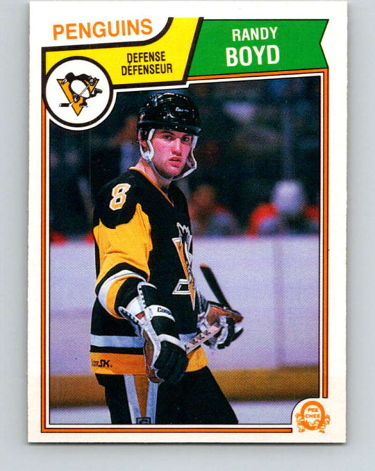1983-84 O-Pee-Chee #283 Randy Boyd  RC Rookie Penguins  V27660