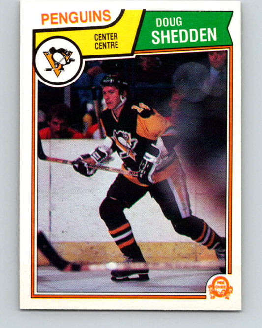 1983-84 O-Pee-Chee #285 Doug Shedden  RC Rookie Penguins  V27666