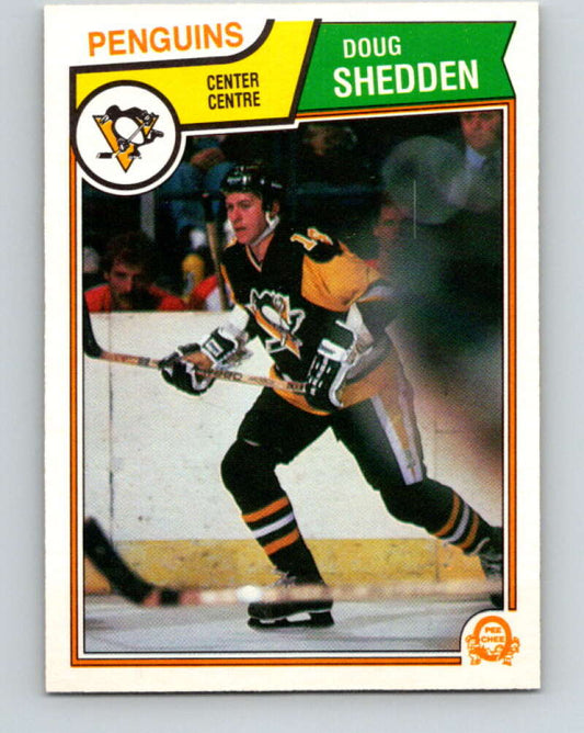 1983-84 O-Pee-Chee #285 Doug Shedden  RC Rookie Penguins  V27667