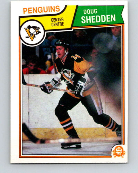 1983-84 O-Pee-Chee #285 Doug Shedden  RC Rookie Penguins  V27668