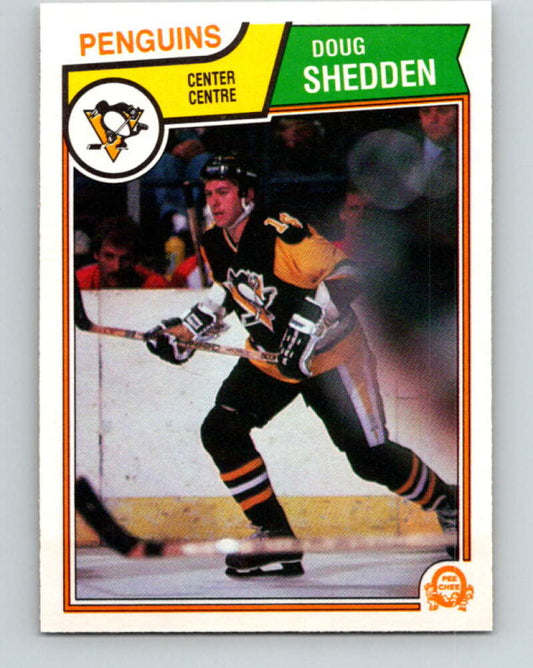 1983-84 O-Pee-Chee #285 Doug Shedden  RC Rookie Penguins  V27670