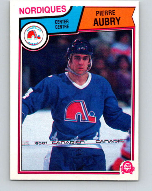 1983-84 O-Pee-Chee #289 Pierre Aubry  Quebec Nordiques  V27683