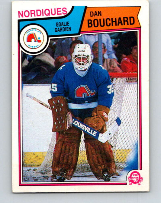 1983-84 O-Pee-Chee #290 Dan Bouchard  Quebec Nordiques  V27684