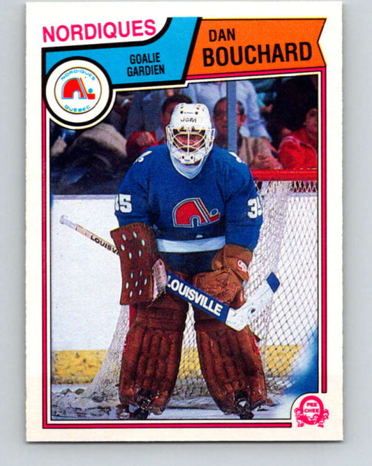 1983-84 O-Pee-Chee #290 Dan Bouchard  Quebec Nordiques  V27685