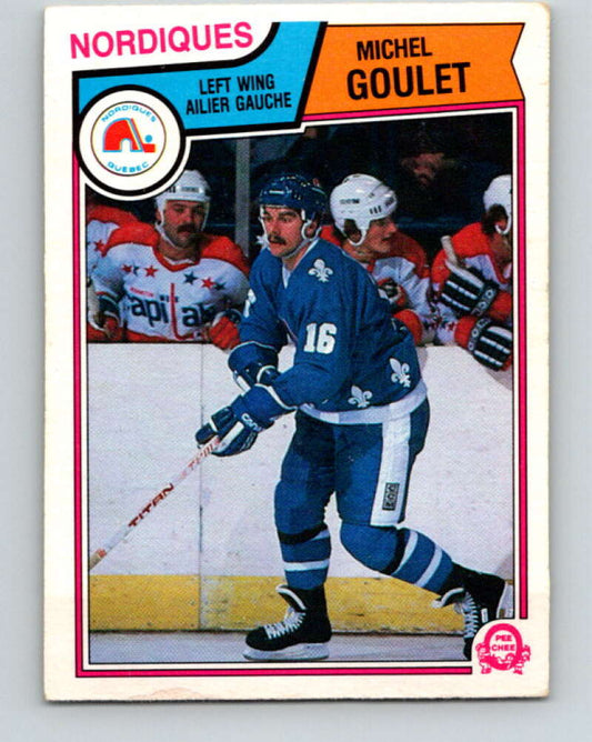 1983-84 O-Pee-Chee #292 Michel Goulet  Quebec Nordiques  V27693