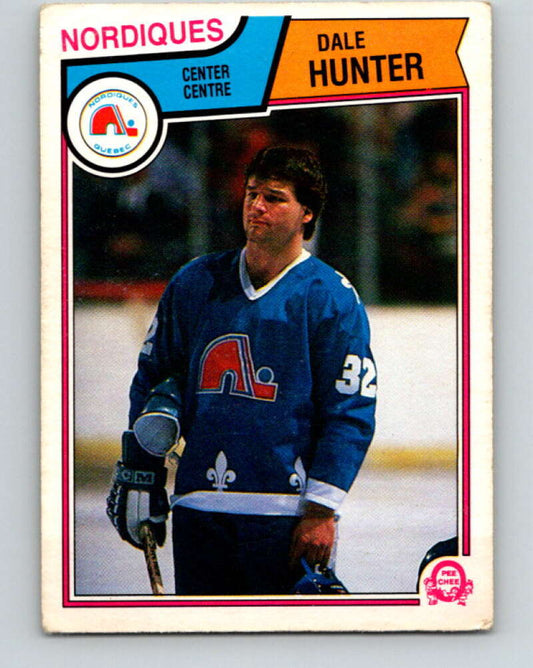 1983-84 O-Pee-Chee #293 Dale Hunter  Quebec Nordiques  V27696